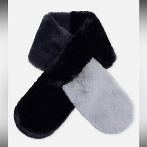 Echo Faux Fur Pull-through Scarf